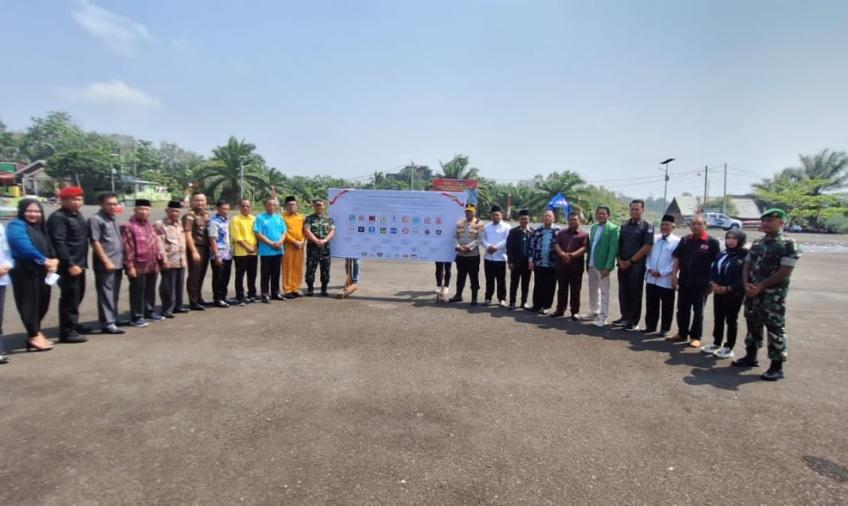 Polres Bengkulu Tengah Laksanakan Deklarasi Pemilu Damai Tahun 2024