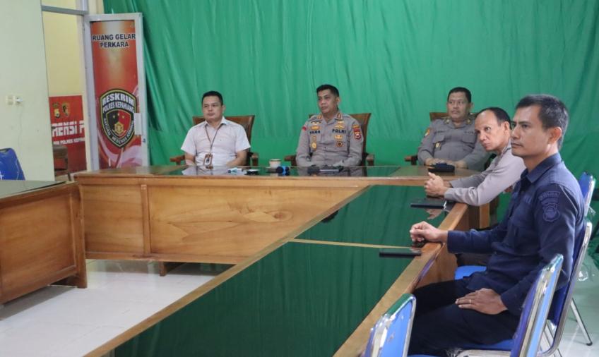 Polres Kepahiang Ikuti Zoom Meeting Dialog Penguatan Internal Polri 