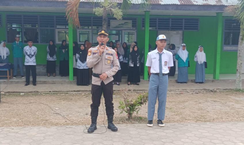 Jadi Irup di SMAN 9 BS, Kasat Narkoba Ajak Siswa dan Dewan Guru Perangi Narkoba dan Kenakalan Remaja  