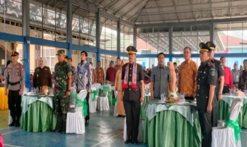 Kasikum Polres Rejang Lebong Hadiri Sertijab Kalapas Curup