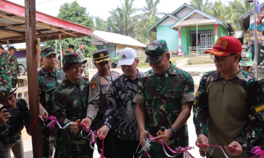Waka Polres BS Hadiri Penutupan Program TMMD ke 118
