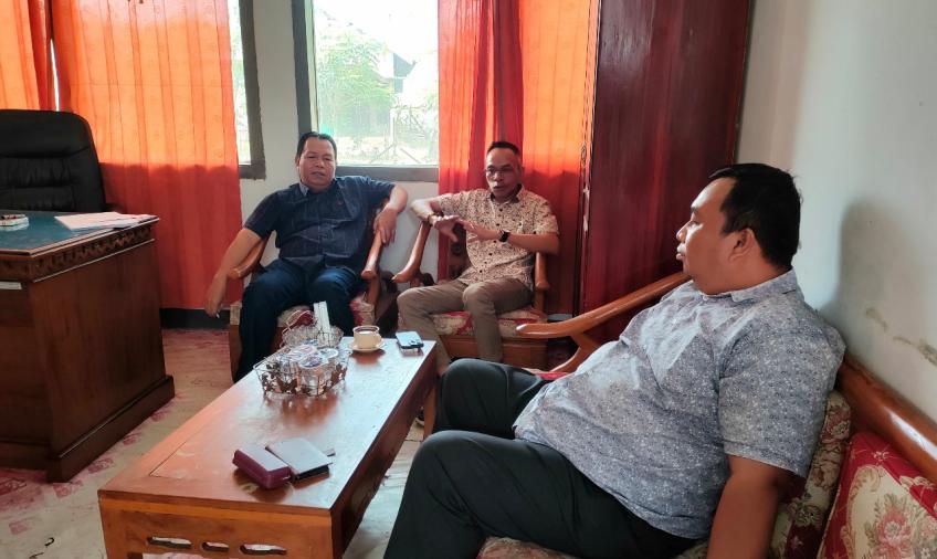 Polres Bengkulu Selatan Lakukan Pengamanan Supervisi Ketua KPU Provinsi Bengkulu ke KPU BS 
