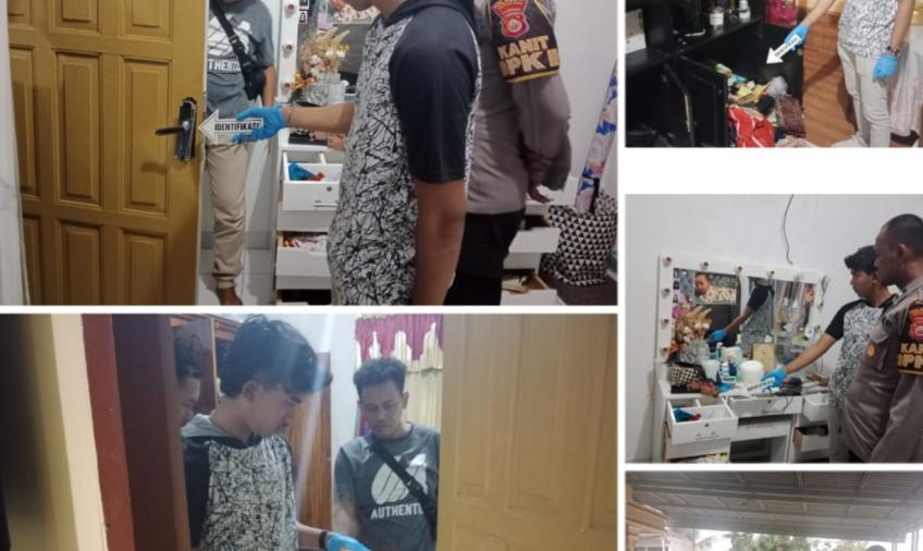 Rumah Warga Hibrida Dibobol, Polisi Olah TKP