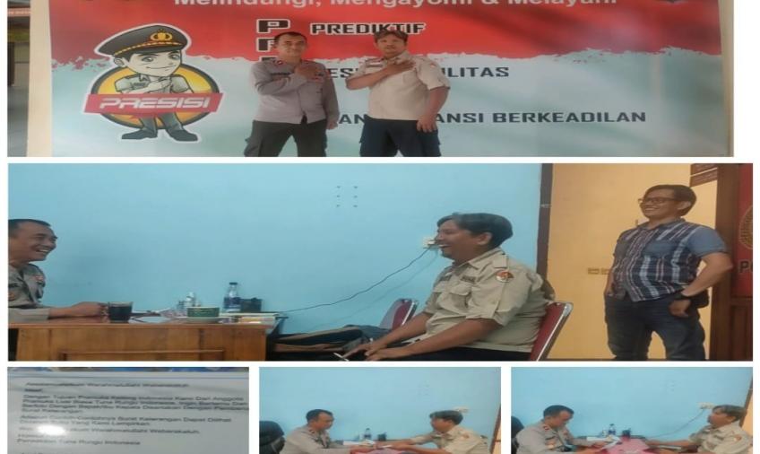 Polsek Selebar Kedatangan Tamu Pramuka Luar Biasa Tuna Rungu Indonesia