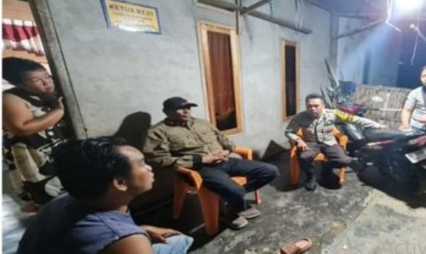 Cegah 3C, Polsek Muara Bangkahulu Patroli Malam