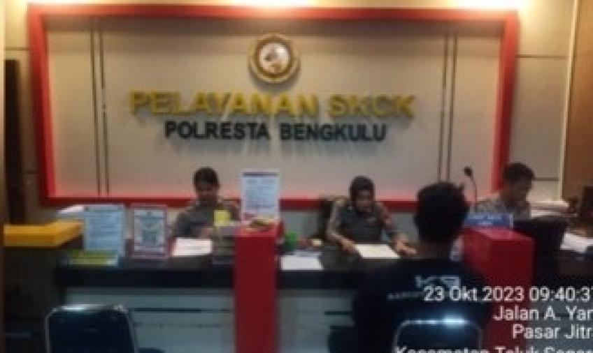Polresta Bengkulu Terus Tingkatkan Pelayanan Publik