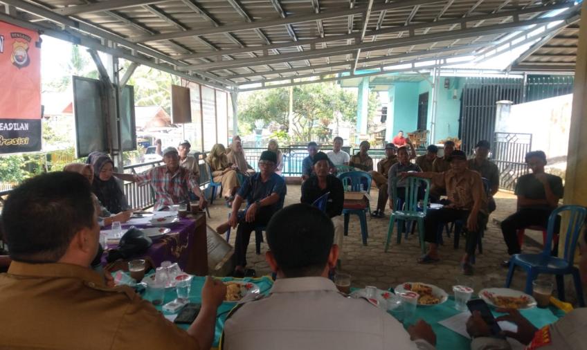 Polsek Pino Melaksanakan Problem Solving Penyelesaian Permasalahan Sengketa Tanah 