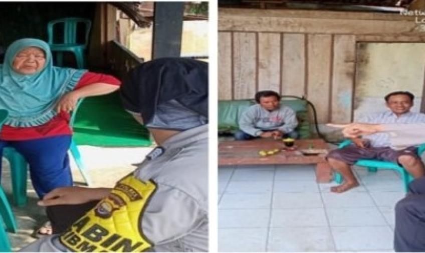 Personel Polsek Ratu Agung  Patroli Sambang, Cegah Tindakan 3C 