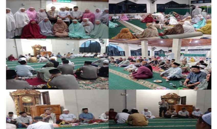 Subuh Keliling, Kapolresta Bengkulu Serap Aspirasi Jemaah Masjid Nurul Ilmi