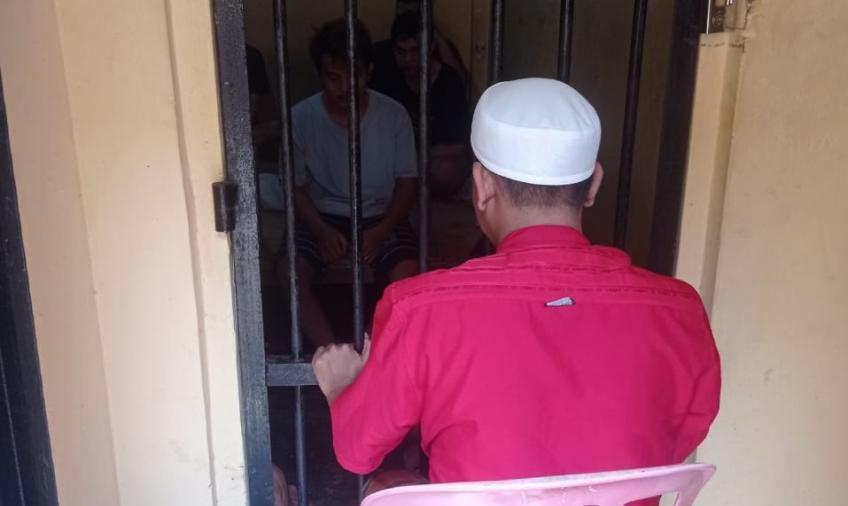 Upaya Untuk Merubah Perilaku Para Tahanan Menjadi Lebih Baik, Polresta Bengkulu Gelar Binrohtal 