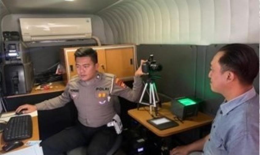 Tingkatkan Pelayanan Publik, Polresta Bengkulu Gelar penerbitan SIM Keliling