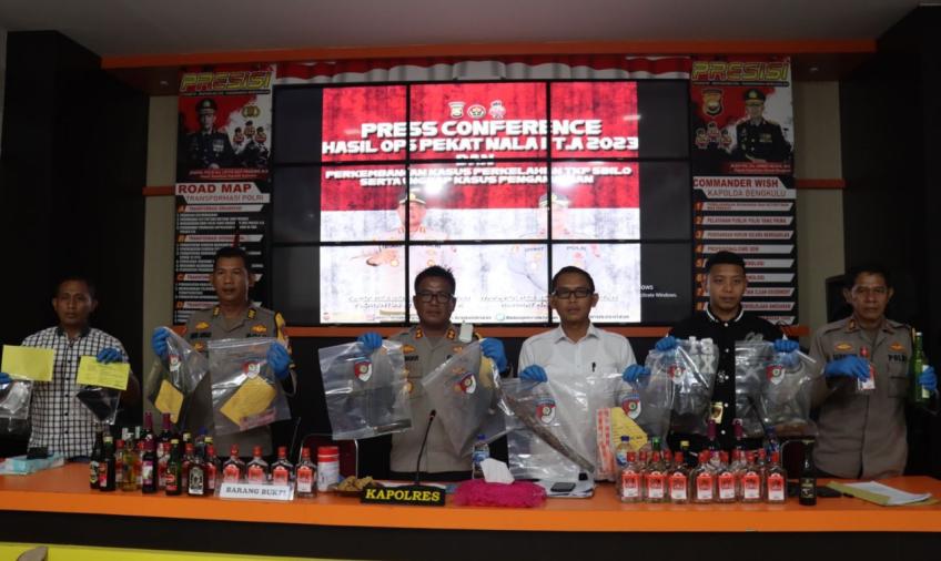 Ops Pekat Nala II, Polres Bengkulu Selatan  Capai Target 100 Persen 