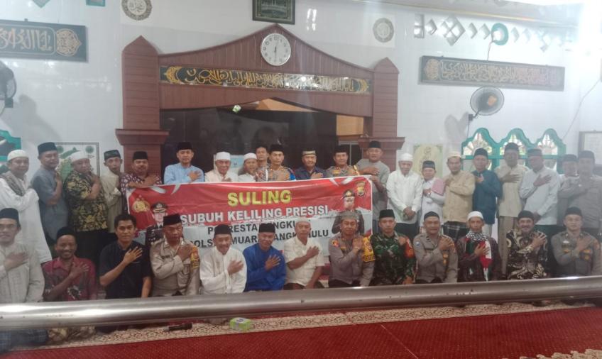 Subuh Keliling Polresta Bengkulu Dilaksankan di Sabilul Jinaan 