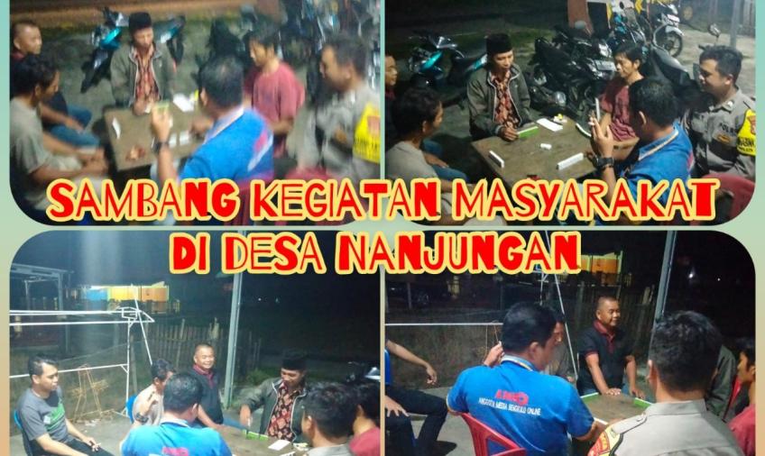 Ciptakan Rasa Aman, Bhabinkamtibmas Laksanakan Sambang Di Desa Binaan