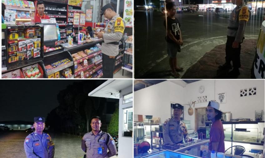 Patroli, Polsek Kampung Melayu Imbau Warga Antisipasi Tindakan 3C 