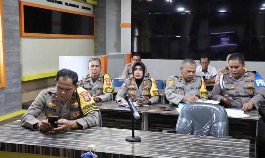 Tim Penilai Polresta Bengkulu Gelar Penialaian Inovasi Konten Kreatif Bhabinkamtibmas