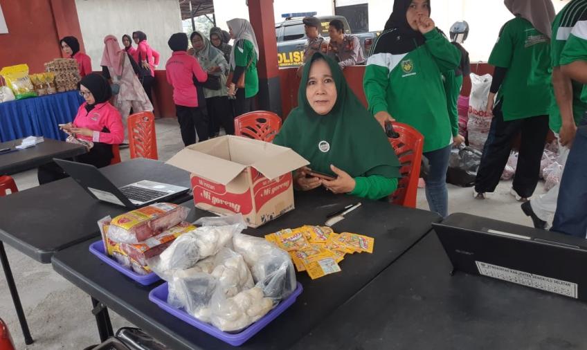 Polres Bengkulu Selatan Gelar Pasar Murah, Masyarakat Antusias Membanjiri 