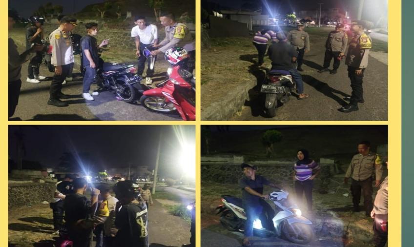Patroli KRYD, Polresta Bengkulu Razia Sajam dan Knalpot Brong