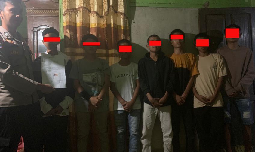 Bhabinkamtibmas Polsek Lebong Tengah Mediasi Warga Berselisih