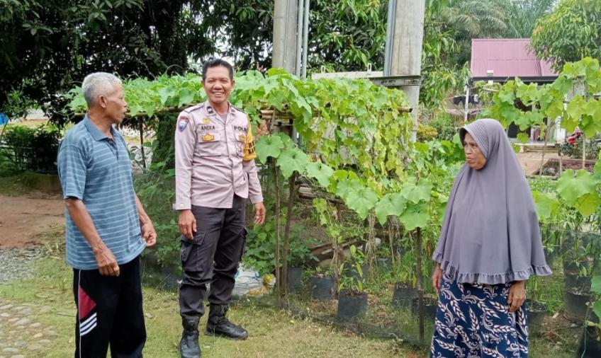 Antisipasi Gangguan 3C, Bhabinkamtibmas Gencar Berikan Imbauan 