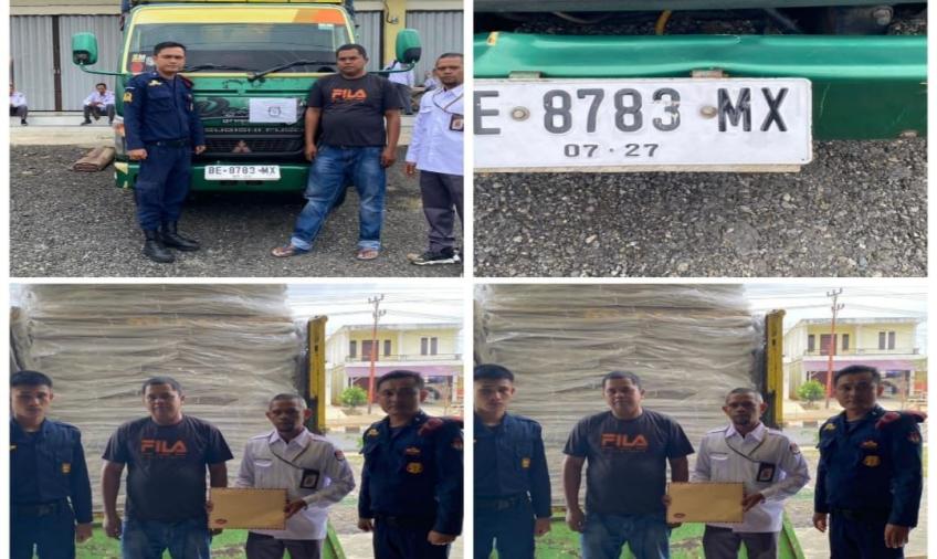 Polres BS Lakukan Pengamanan dan Pengecekan Logistik Peimilu 2024 di KPU BS 