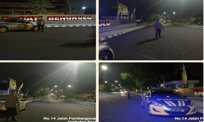 Cegah Aksi Bali, Polsek Gading Cempaka Gelar Patroli