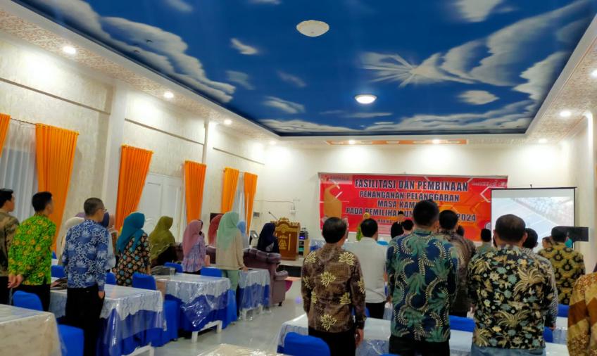 Pengamanan Fasilitasi dan Pembinaan Penanganan Pelanggaran Masa Kampanye Pada Pemilihan Umum Tahun 2024
