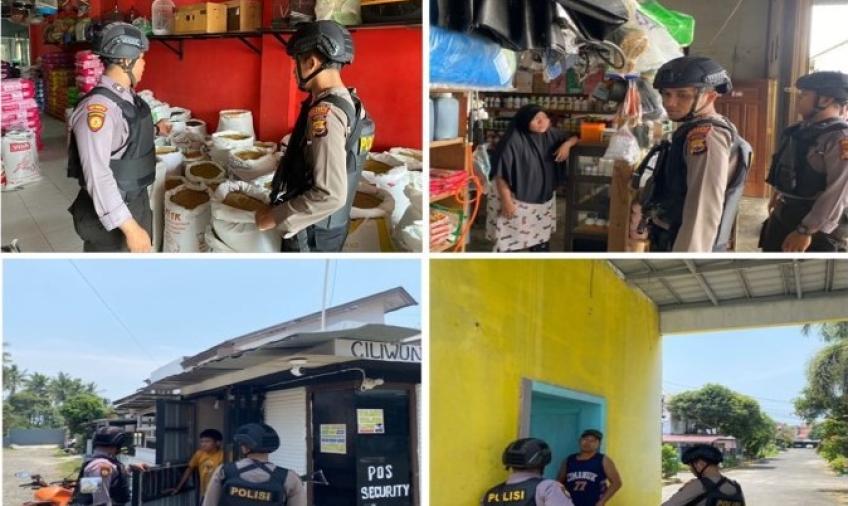 Patroli 3C,  Sat Samapata Polresta Bengkulu Samapaiakn Imbauan Kamtibmas