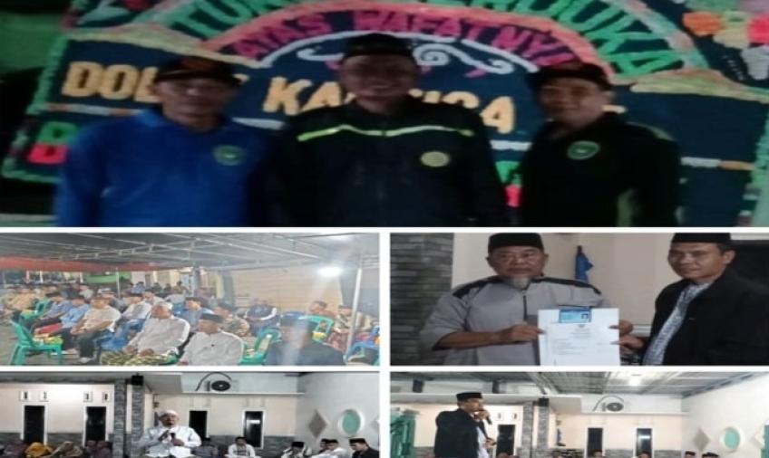 Bentuk Empati Sebagai Pengayom Masyarakat, Bhabinkamtibmas Hadir Tabligh Musibah Warga Binaannya