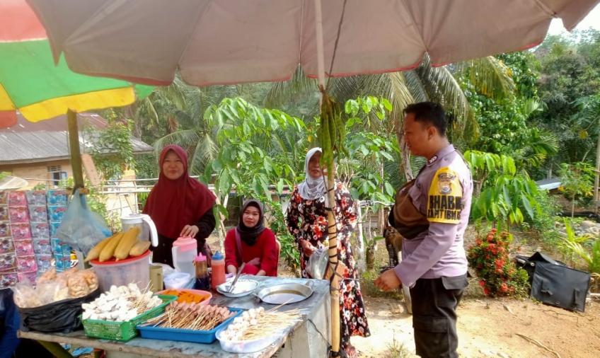 Patroli KRYD, Polsek Muara Sahung Sampaikan Imbauan Cegah Gangguan Kamtibmas