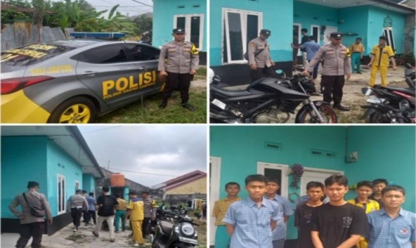 Bolos Sekolah dan Bawa Senjata Tajam, Polsek Gading Cempaka Amankan Belasan Pelajar Kota Bengkulu