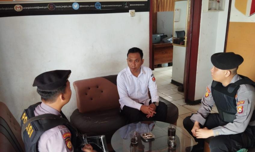 Sat Samapta Polres Bengkulu Utara Patroli Ke Kantor Bawaslu Bengkulu Utara
