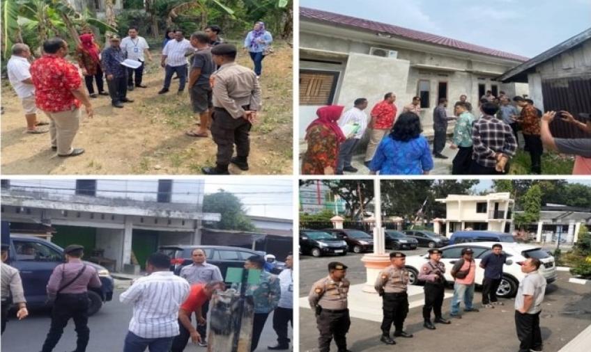 Polresta Bengkulu Laksanakan Pengamanan Kegiatan Sidang Pemeriksaan Setempat Perkara Perdata