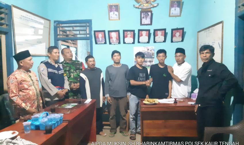 Sinergi Bersama Pihak Kelurahan, Bhabinkamtibmas Gelar Mediasi Terkait Perkelahian