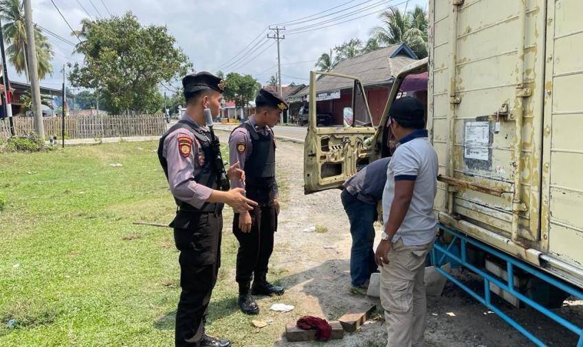 Cegah Aksi Kejahatan, Personel Polres Kaur Patroli Presisi di Sepuraa Wilkum Polres Kaur 