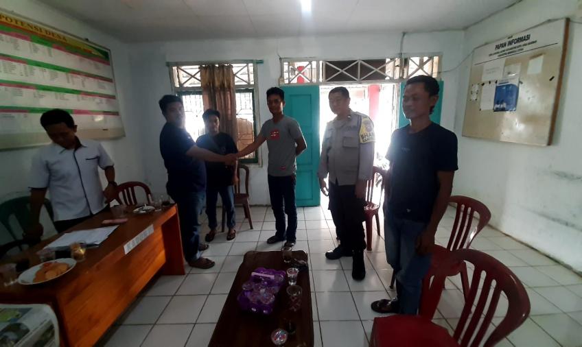 Bhabin Polres BU Selesaikan Masalah Penganiayaan di Desa Binaannya Melalui Problem Solving