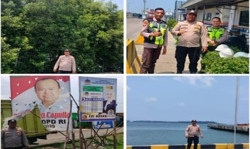 Tingkatkan Pengamanan, Polsek KSKP Pulau Baai Patroli KRYD