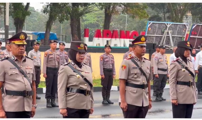 Kapolresta Pimpin Sertijab Kasat Reskrim, Kasat Lantas dan Kabag SDM