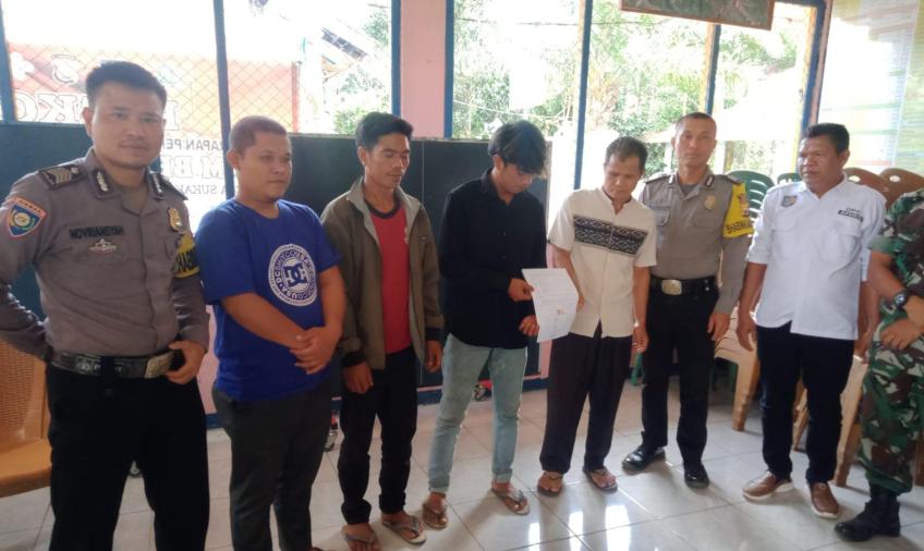 Problem Solving, Bhabinkamtibmas Polsek Lebong Atas Mediasi Perselisihan Warga 