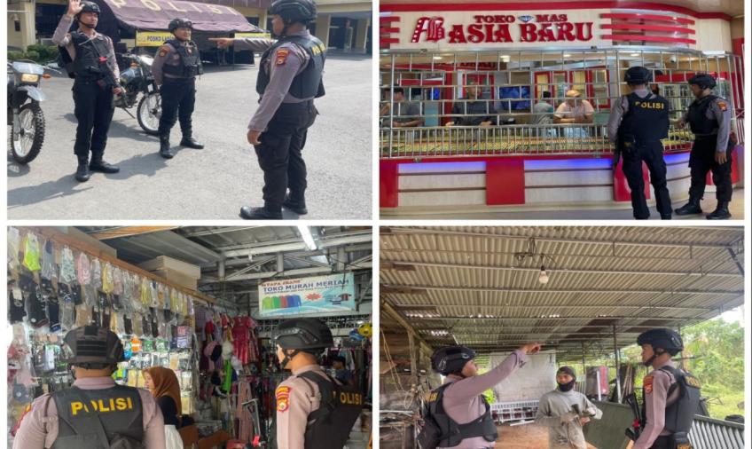 Sat Samapta Polresta Patroli Sambang Pasar Minggu