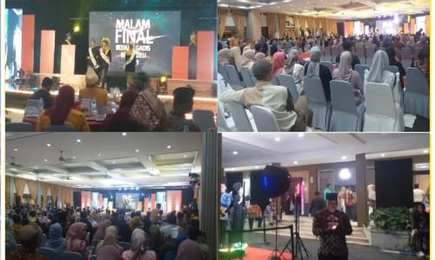 Kapolsek Ratu Samban Hadiri dan Monitoring Kegiatan Grand Final Bujang Gadis Bengkulu Tahun 2023
