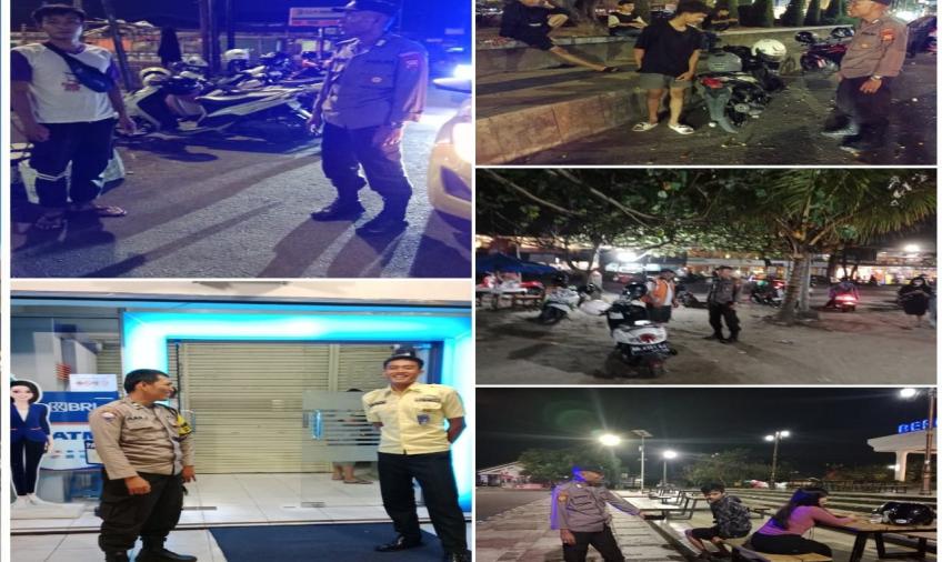 Tingkatkan Pengamanan, Polsek Ratu Samban Patroli Seputran Obvit 