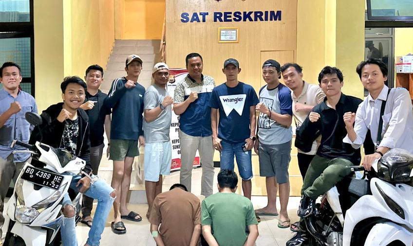 Kurang dari 24 Jam, 2 Terduga Pelaku Curanmor di Lebong Berhasil Diringkus