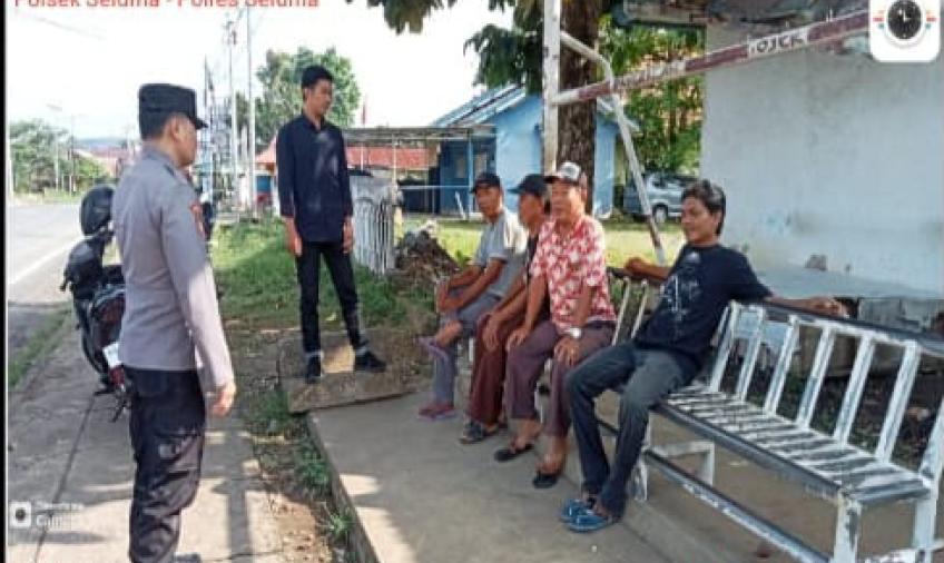 Personel Polsek Seluma Lakukan Patroli Dialogis 