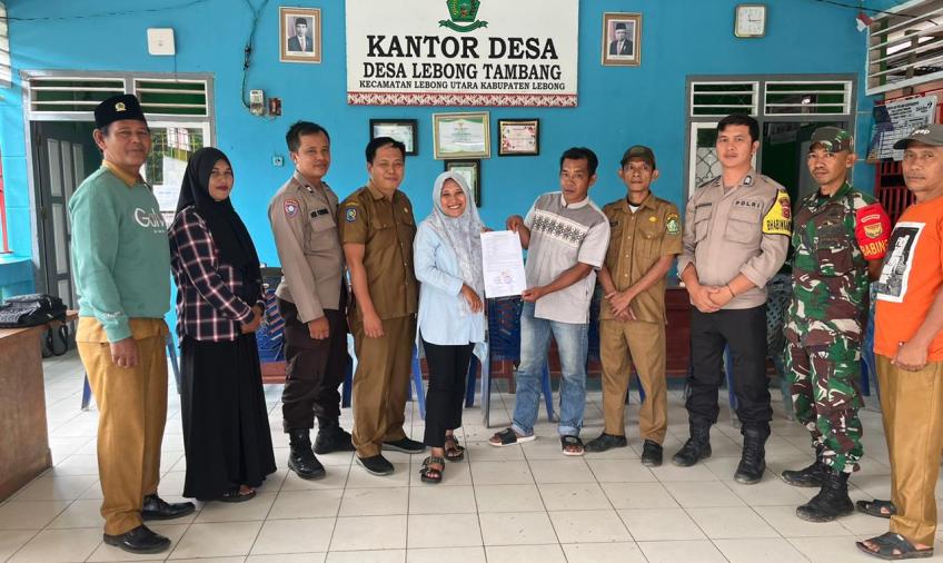 Problem Solving, Bhabinkamtibmas Polsek Lebong Utara Mediasi Perkara Penganiayaan