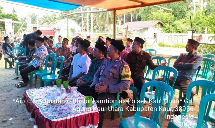 Bhabinkamtibmas Polsek Kaur Utara Laksanakan Sambang DDS 