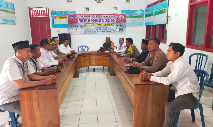 Cooling System, Polsek Giri Mulya Sambangi Perangkat Desa Binaan