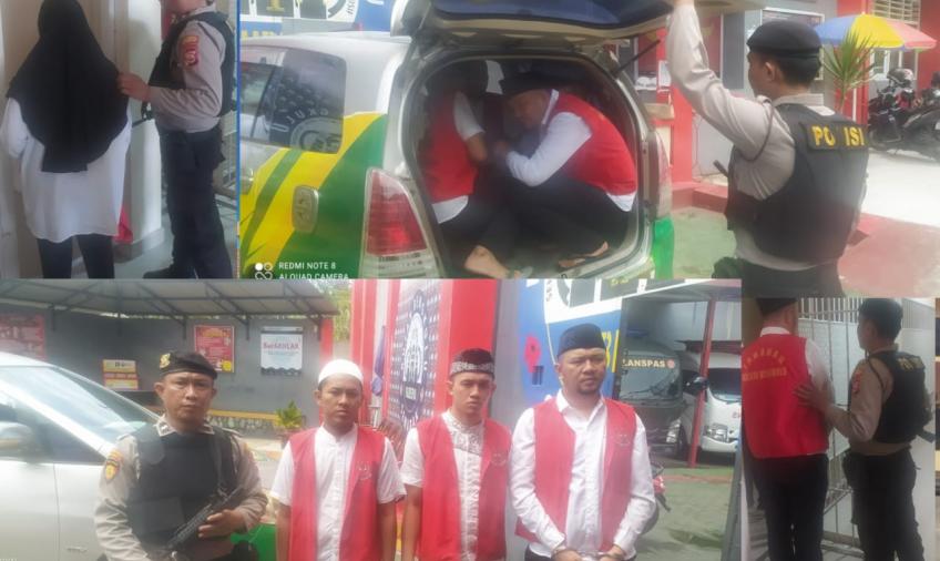 Polresta Bengkulu Kawal Tahanan Jalani Persidangan di Pengadilan 