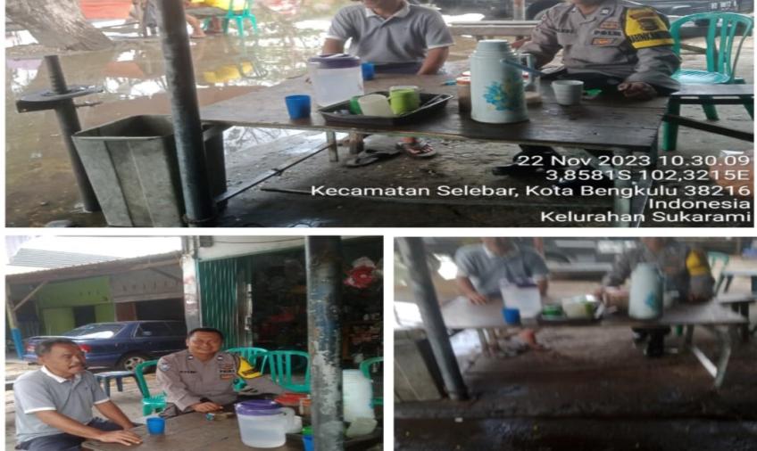 Bhabinkamtibmas Sambang Silahturahmi Bersama Warga Binaan 