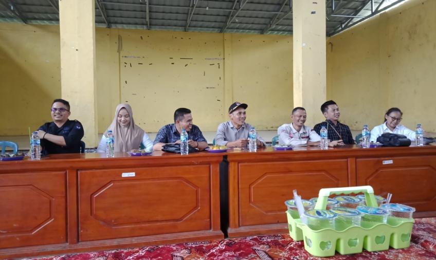 Polsek Giri Mulya Menghadiri Giat Sosialisasi Cek DPT Online di Desa Rena Jaya